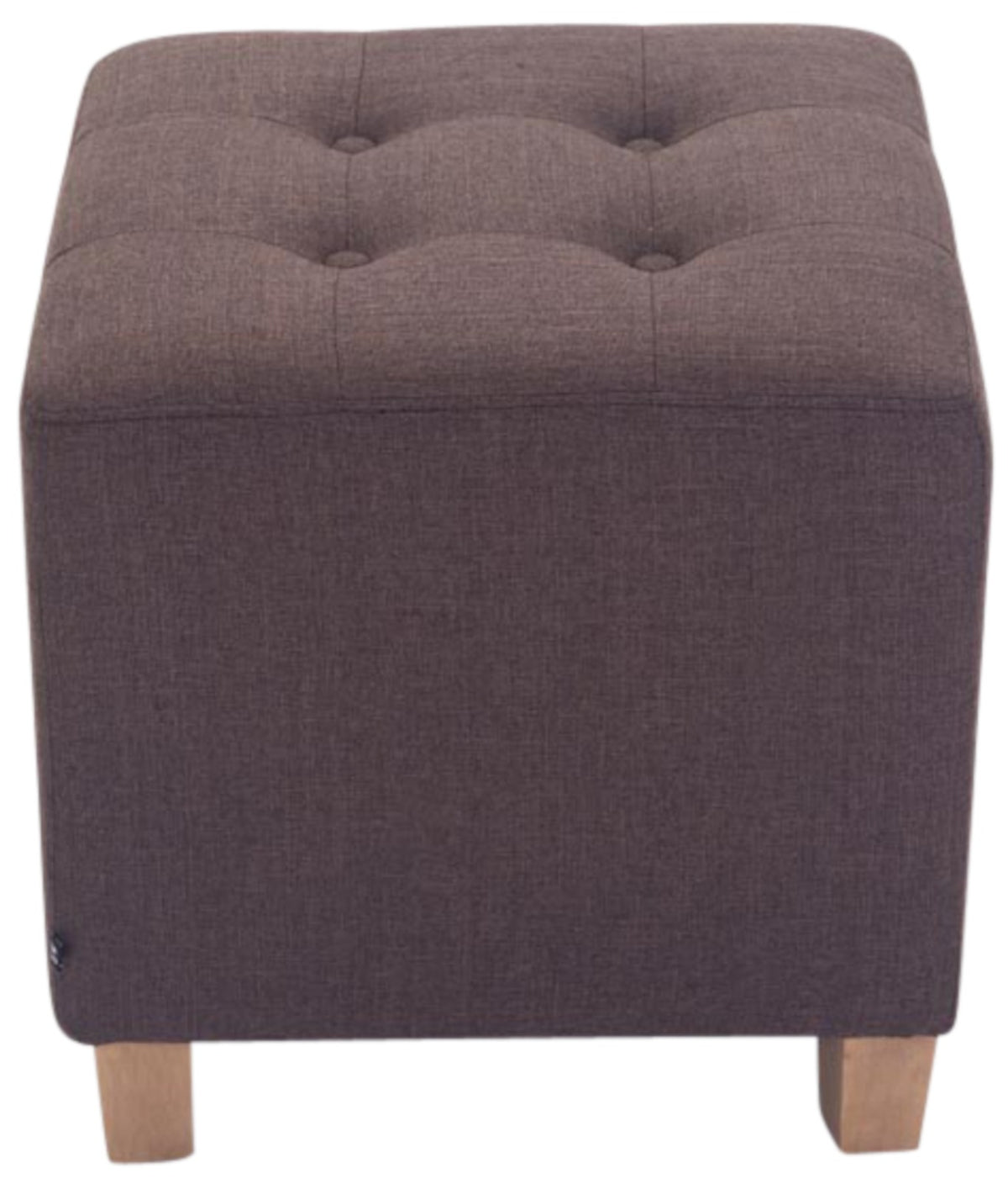 Set van 2 hockers Pharao bruin braun