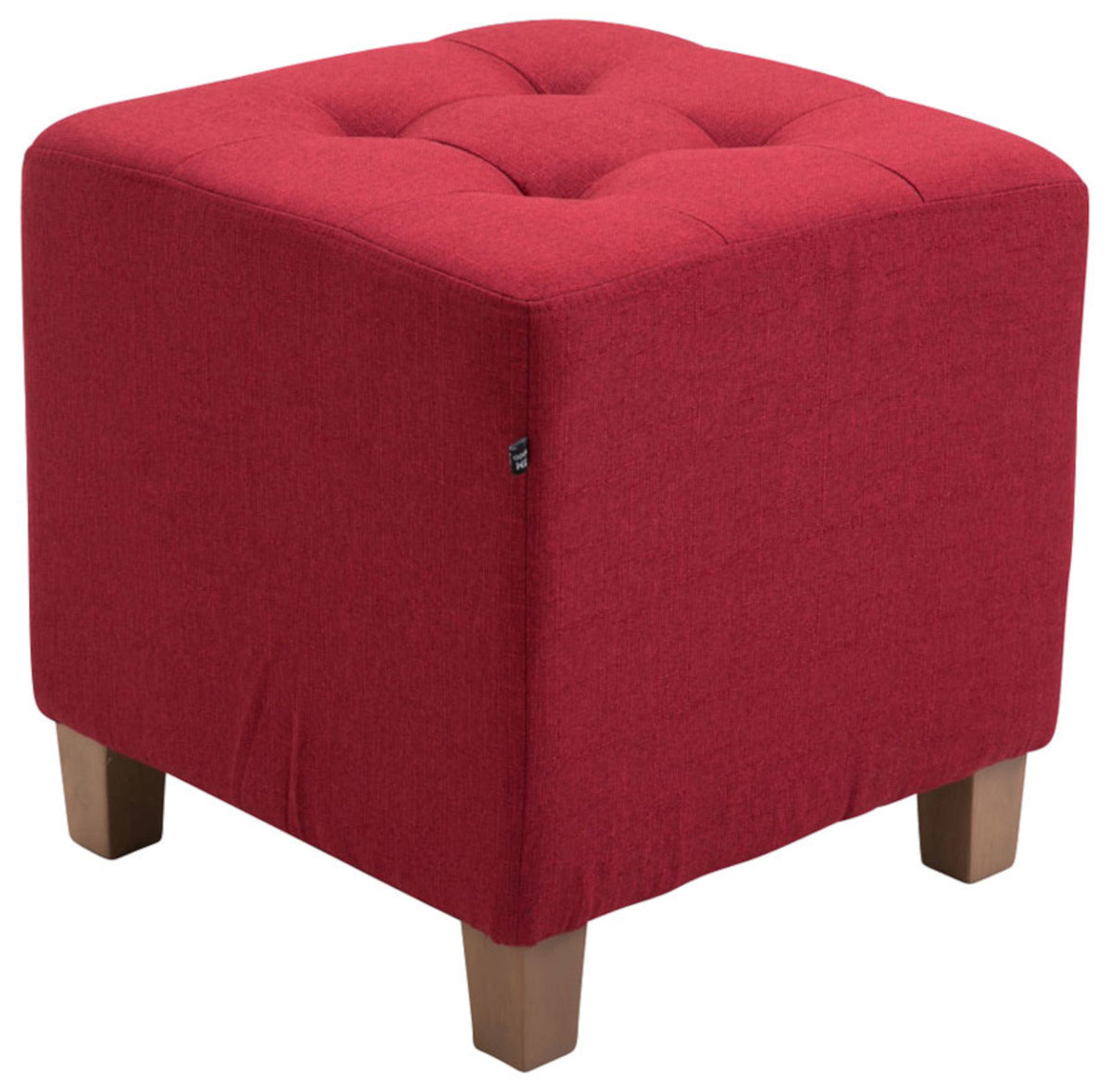 Set van 2 hockers Pharao rood rot