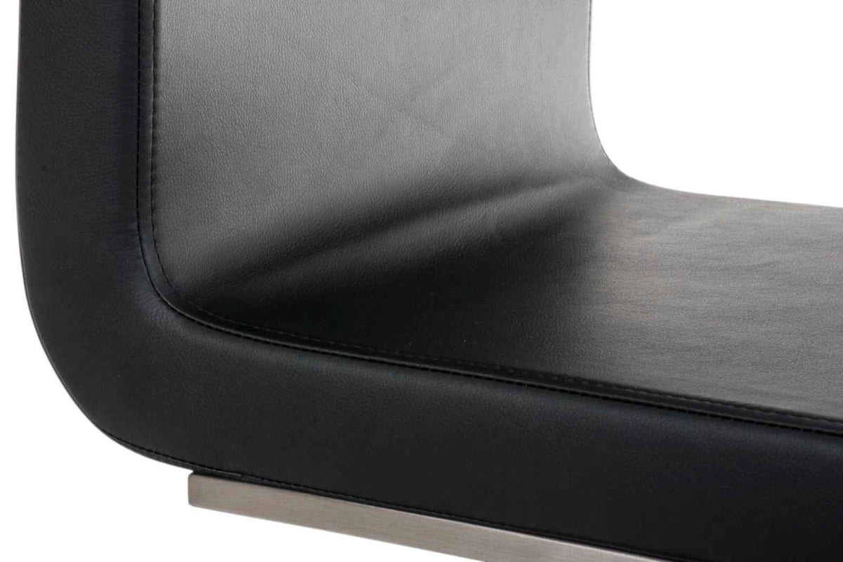 2er Set Esszimmerstühle Belfort schwarz