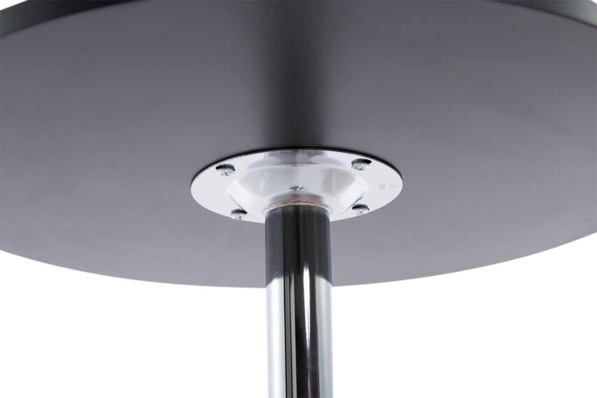 Set van 2 statafels rond Ø 60 cm zwart schwarz