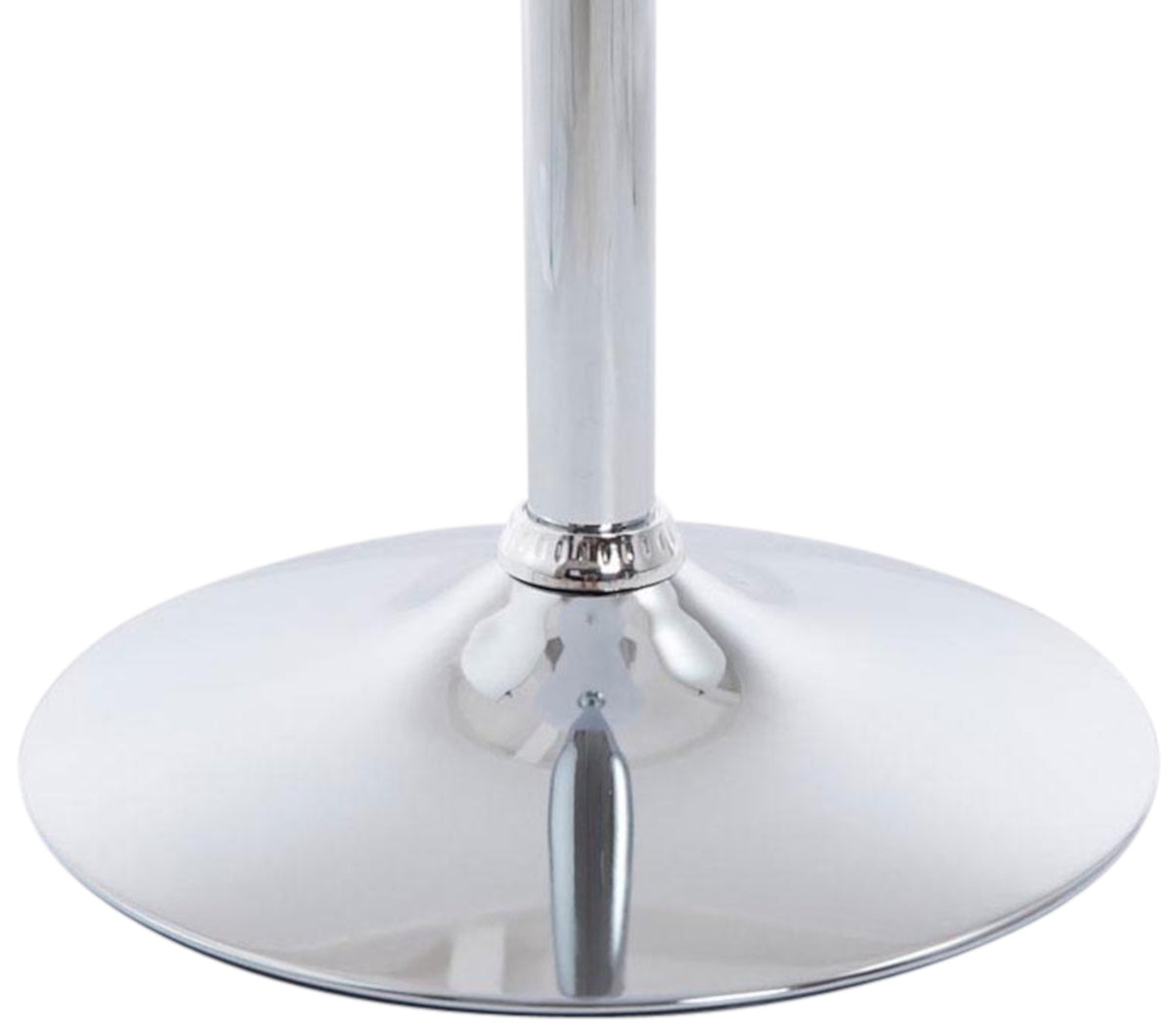 Set van 2 statafels rond Ø 60 cm mat wit weiß matt