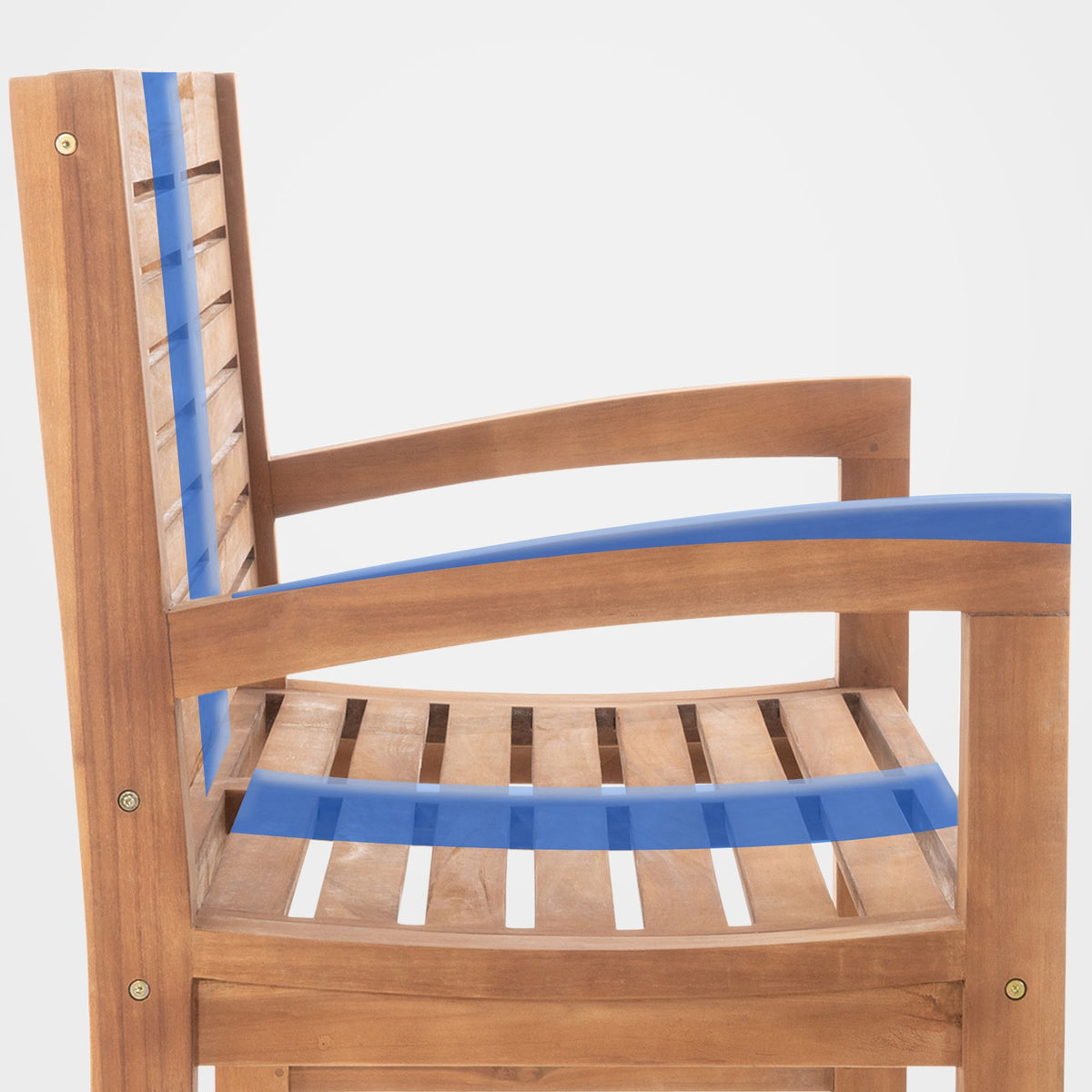 Teakbank Halden teak,200 cm teak