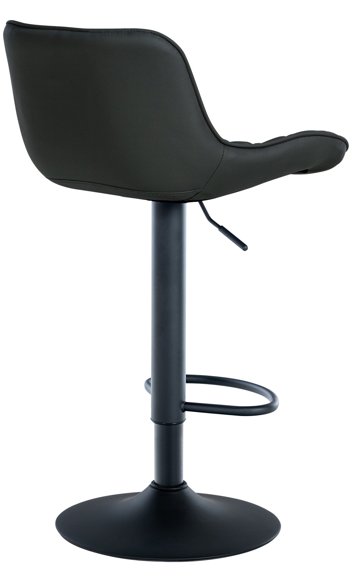 2er Set Barhocker Minosa Kunstleder schwarz