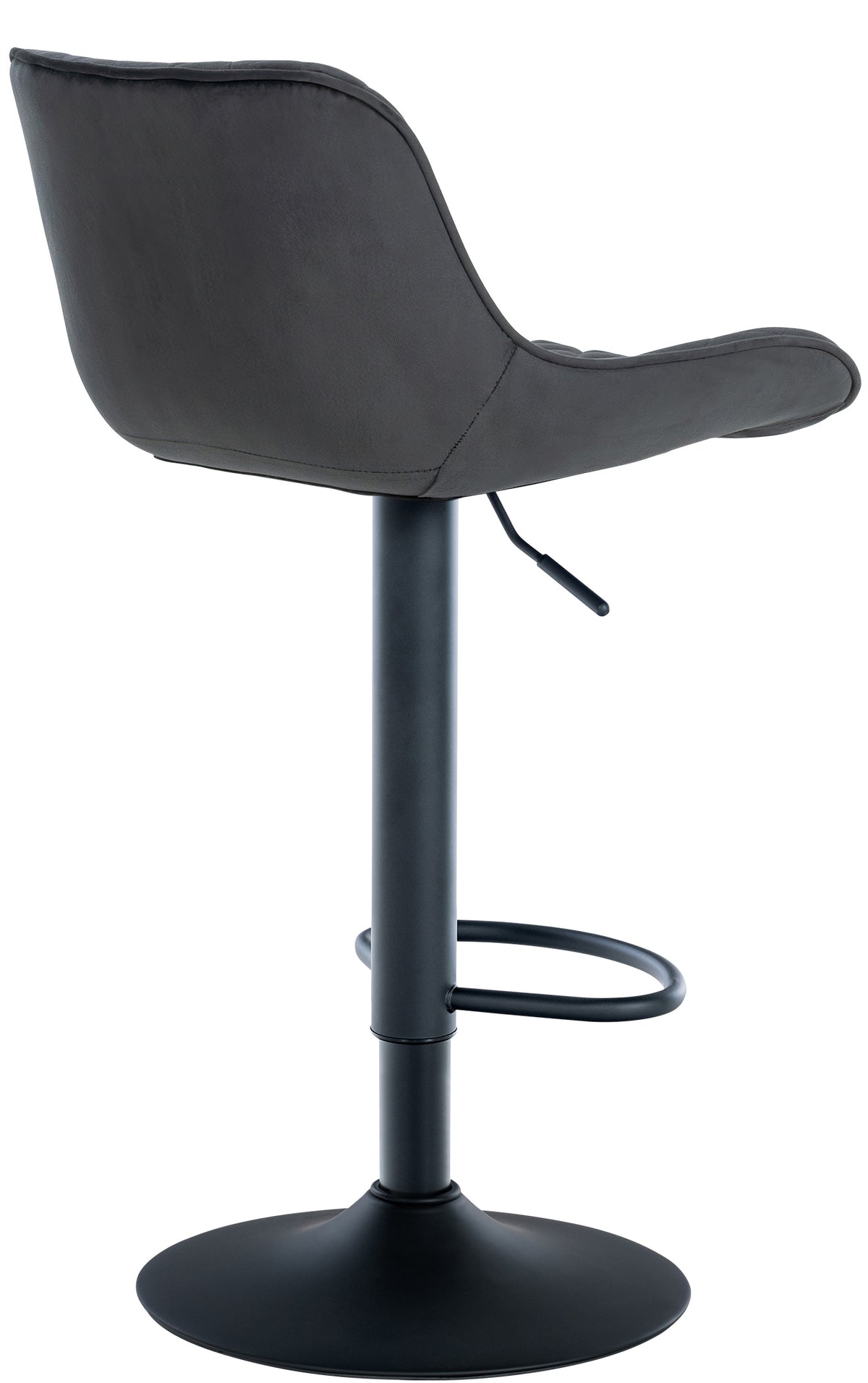 2er Set Barhocker Minosa Samt schwarz