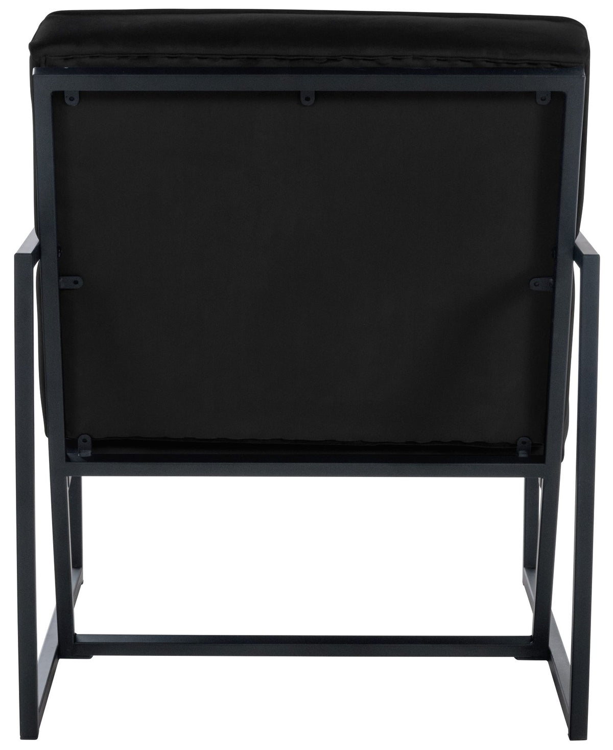 Lounger Avon Fluweel zwart schwarz