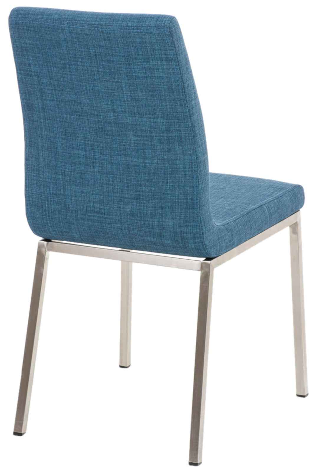 Set van 2 eetkamerstoelen Colmar stof blauw blau