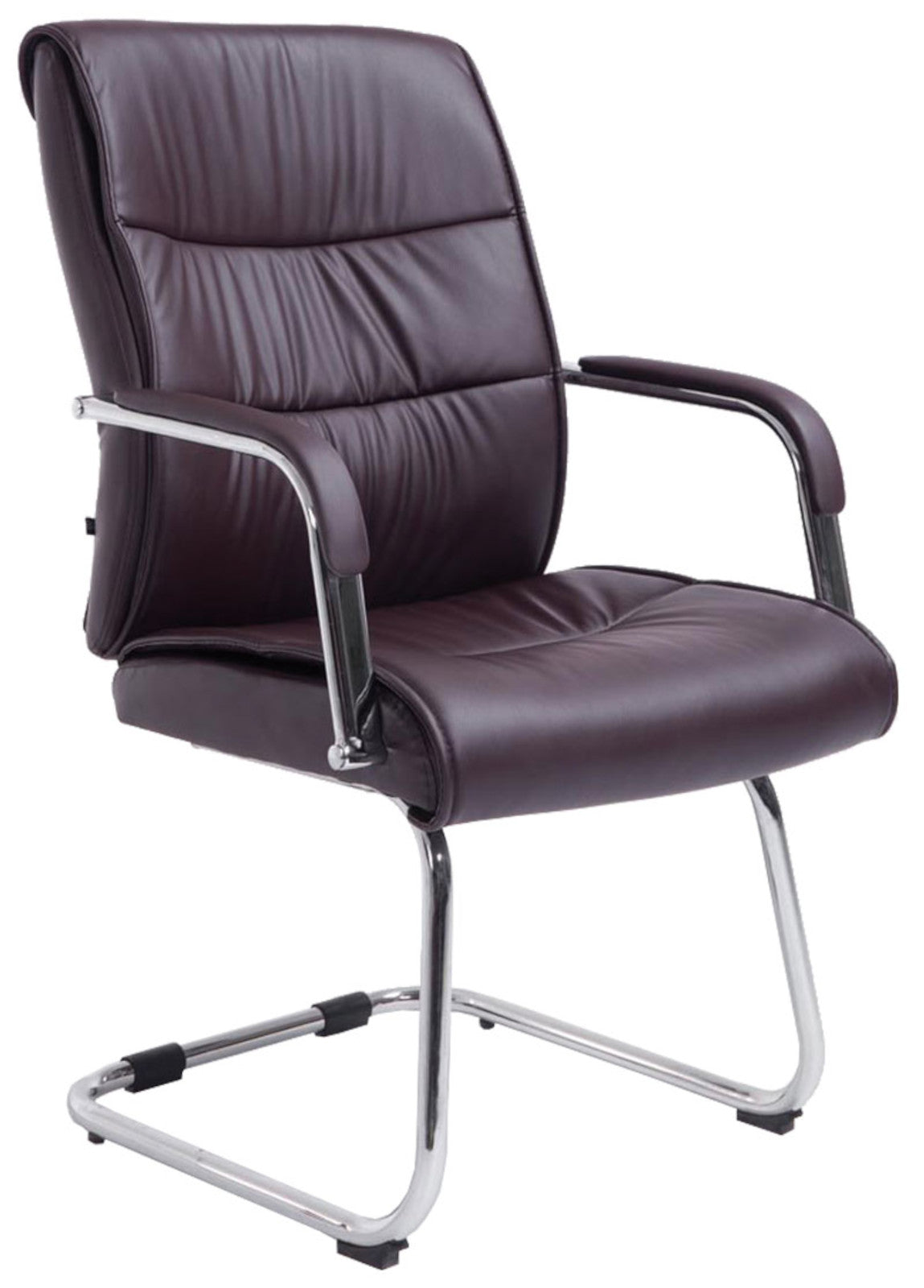 Set van 2 Eetkamerstoelen Sievert bruin braun