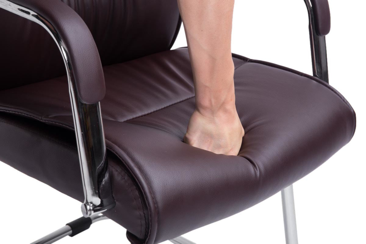 Set van 2 Eetkamerstoelen Sievert bruin braun