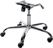 Universeel bureaustoel frame chroom chrom