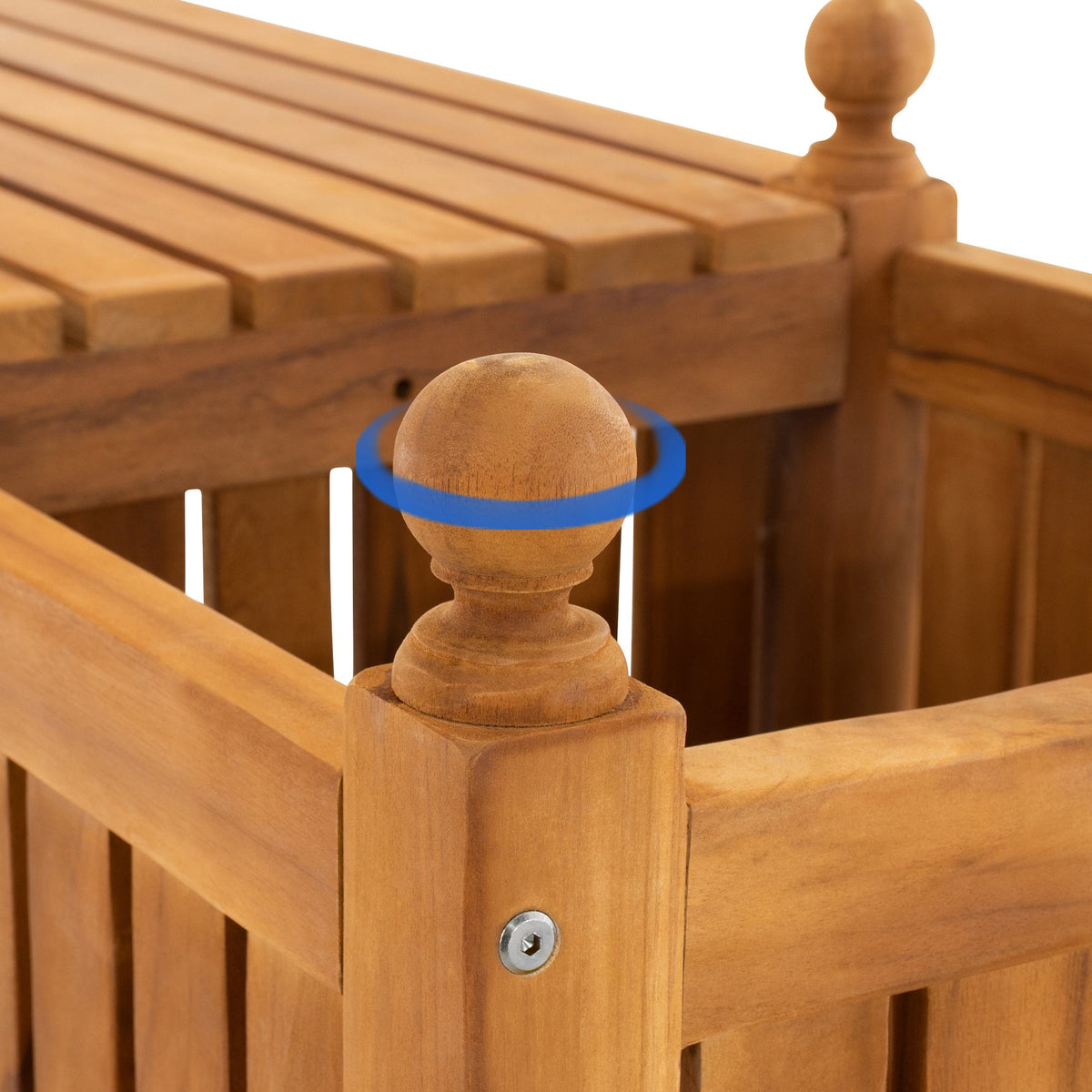 Teak bank Boston teak teak