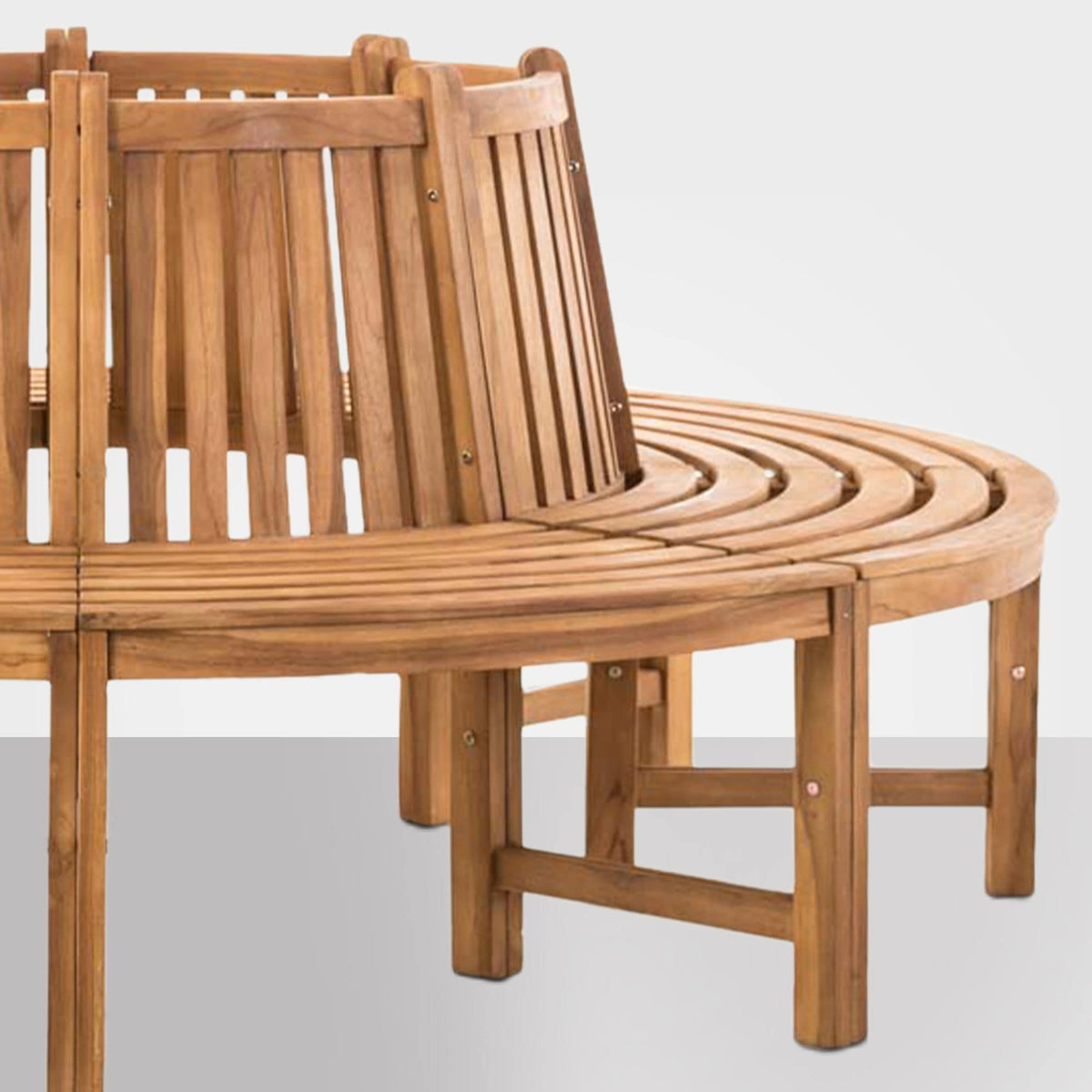 TuinbankNovum rond 200 cm,teak teak