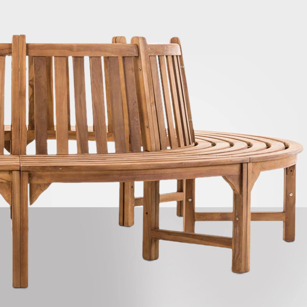 TuinbankNovum rond 250 cm,teak teak