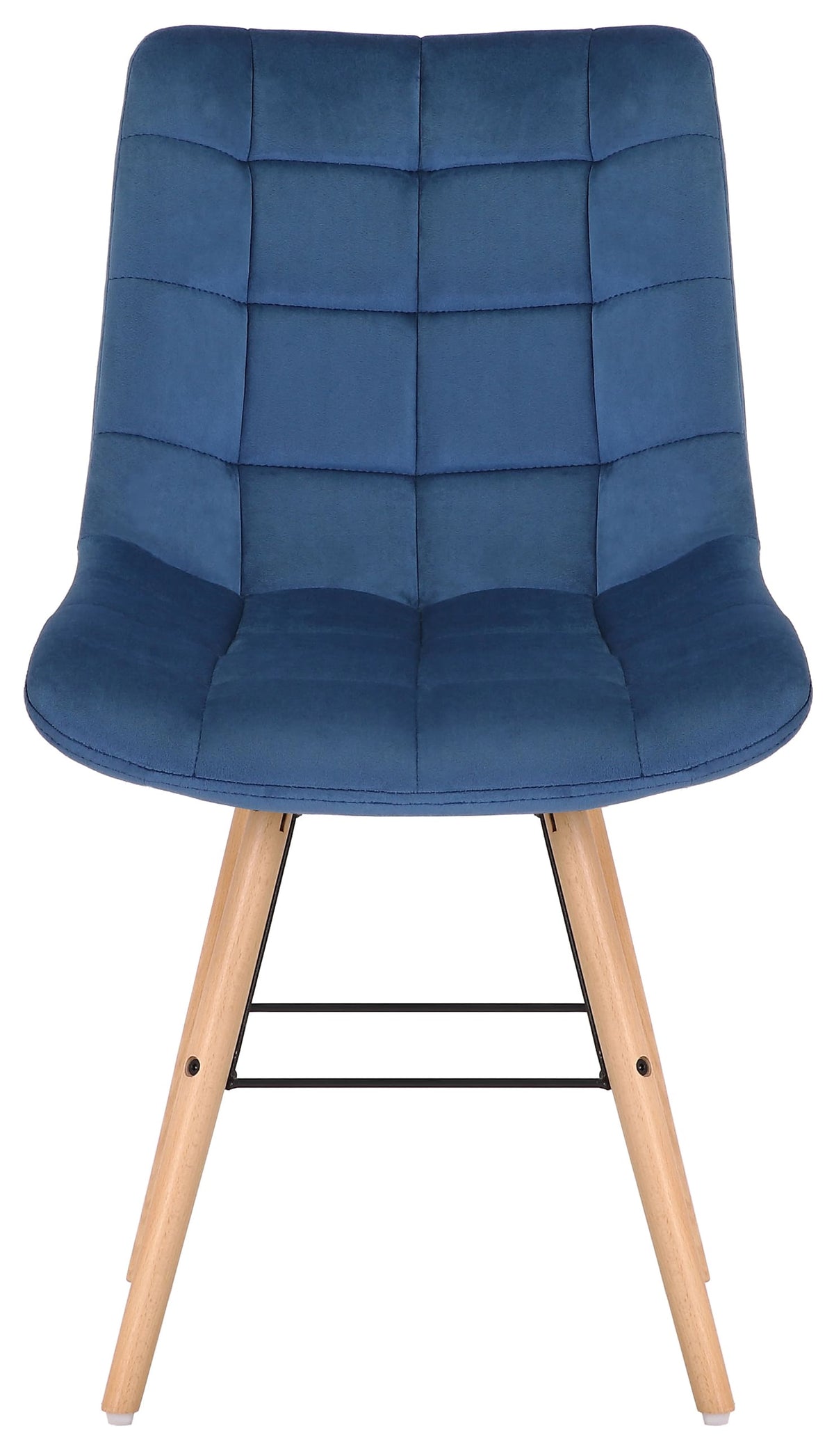 Eetkamerstoel Leni fluweel blauw blau