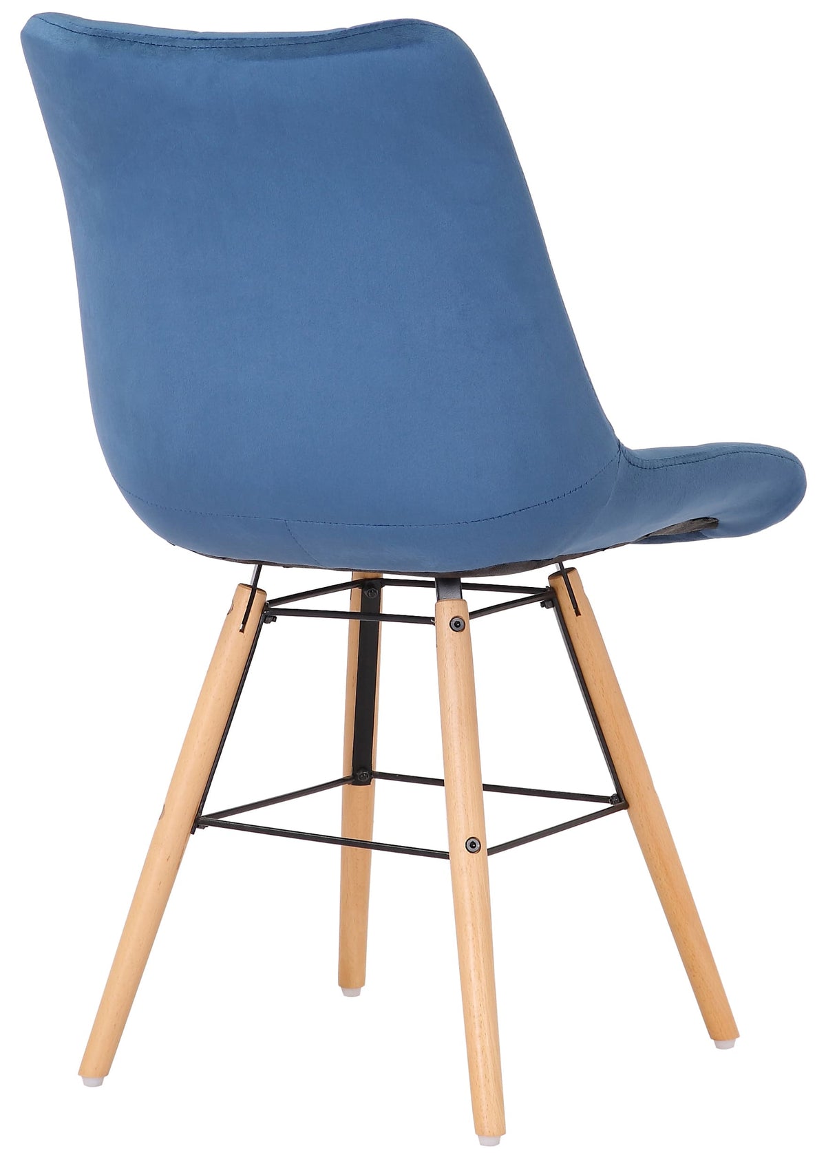 Eetkamerstoel Leni fluweel blauw blau