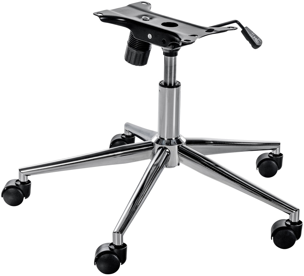 Vervangend frame voor bureaustoelen chroom chrom