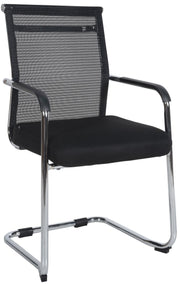 Eetkamerstoel Denny Stof chroom chrom