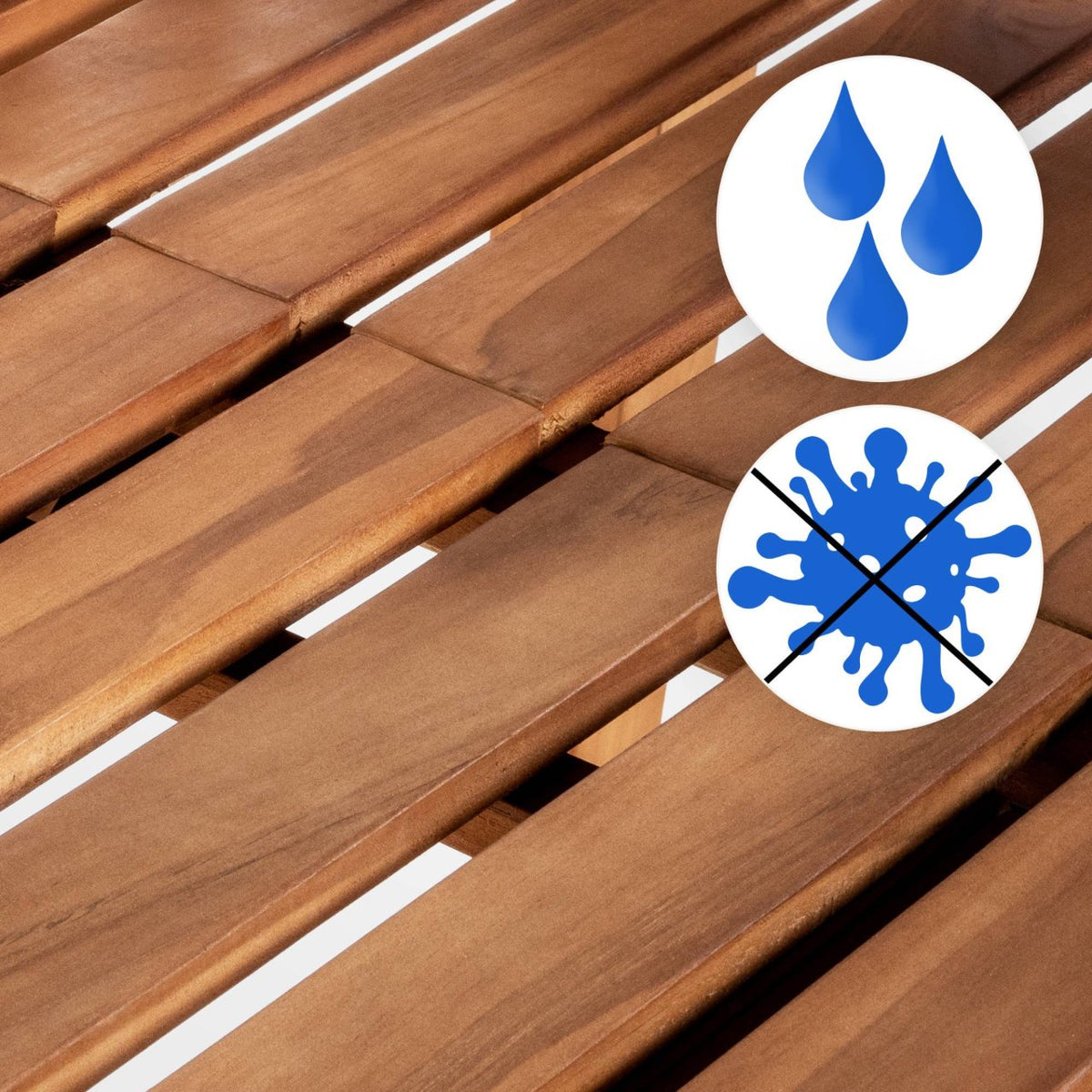 Tuinbank Luka Teak teak,150 cm teak