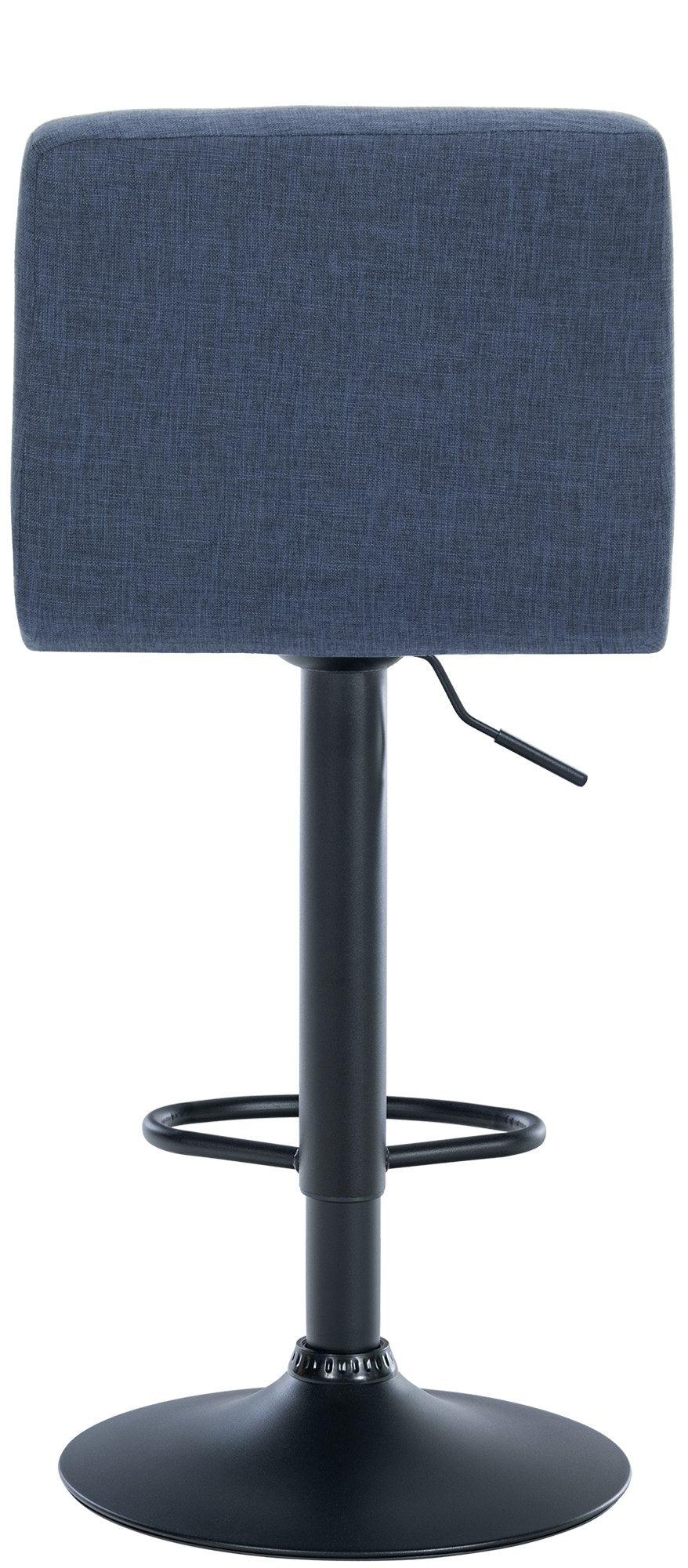 Barkruk Calma Stof blauw,zwart blau