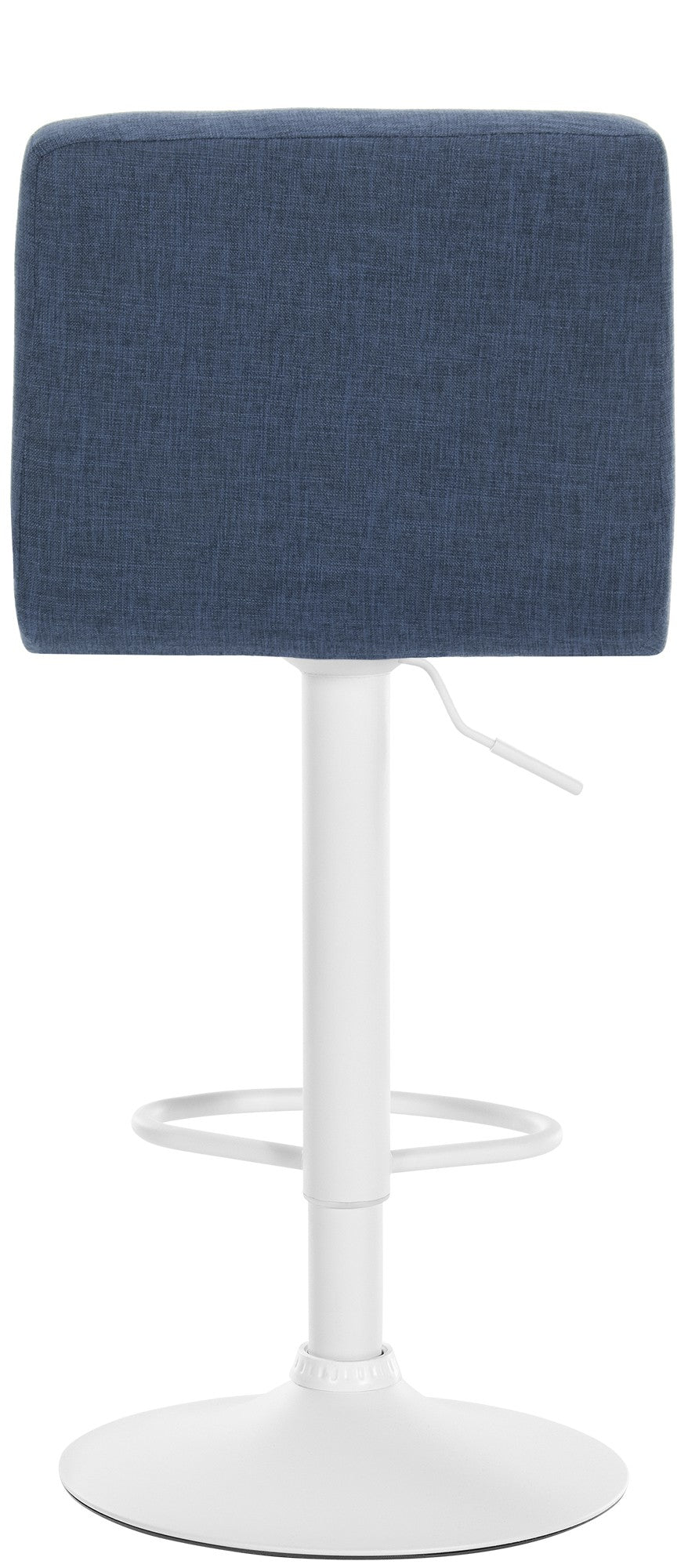 Barkruk Calma Stof blauw,wit blau