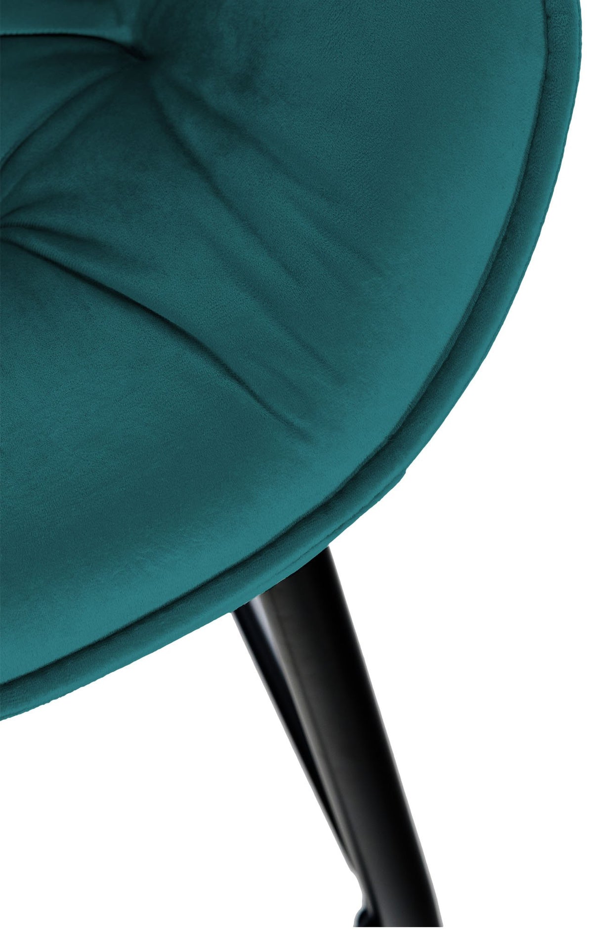 Barkruk Gibson 76 Fluweel donkergroen dunkelgrün