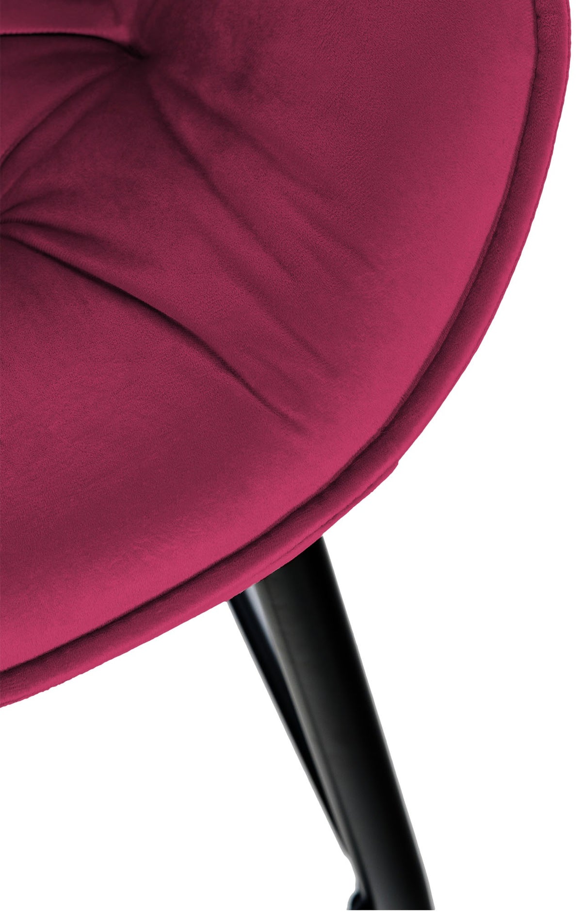 Set van 2 barkrukken Gibson fluweel purper lila