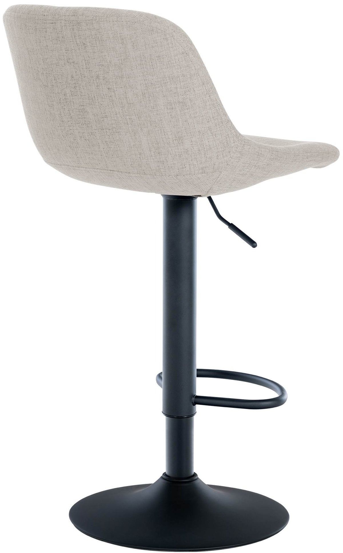 Set van 2 barkrukken Loft creme,Stof creme
