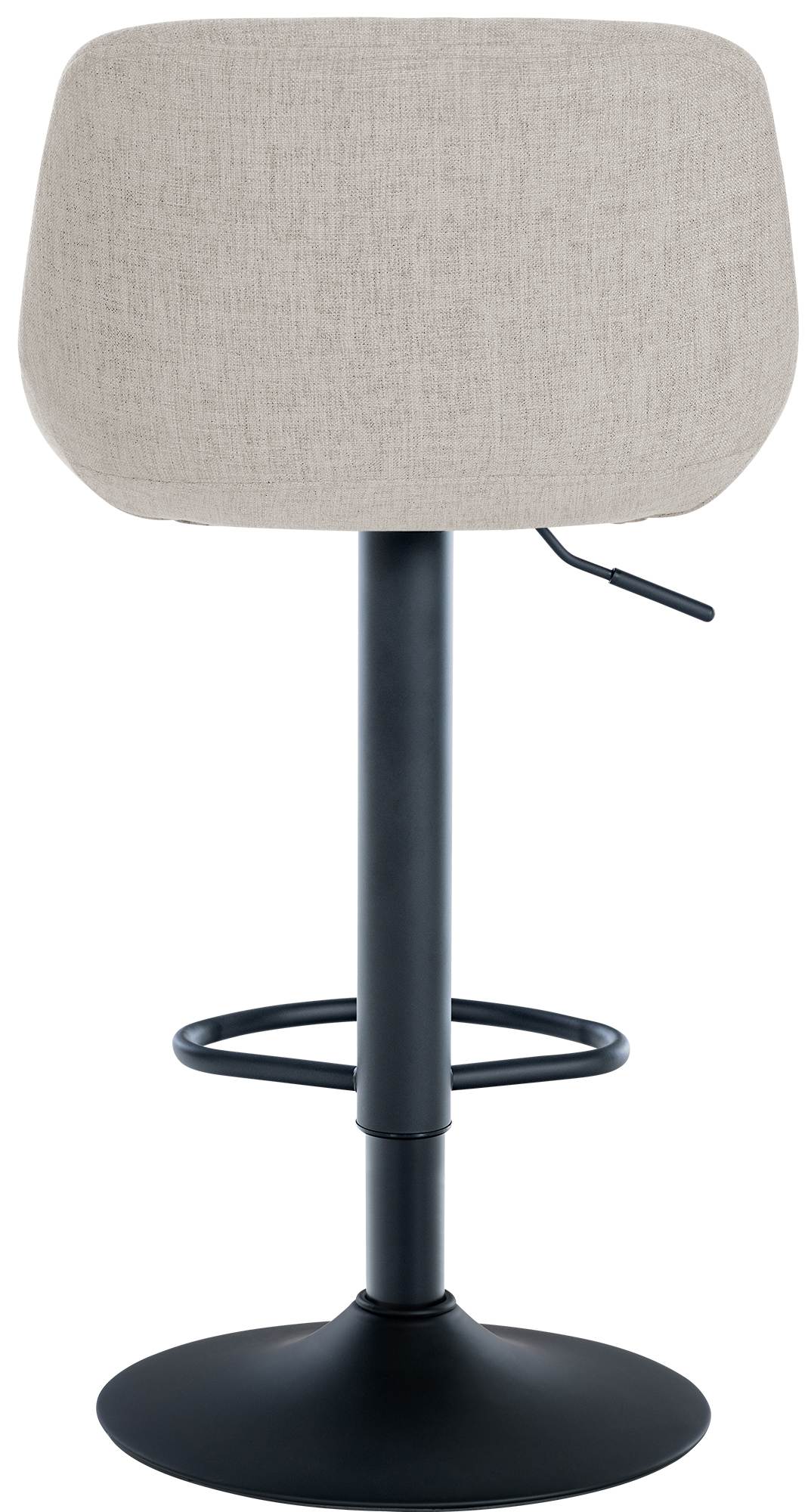 Set van 2 barkrukken Loft creme,Stof creme