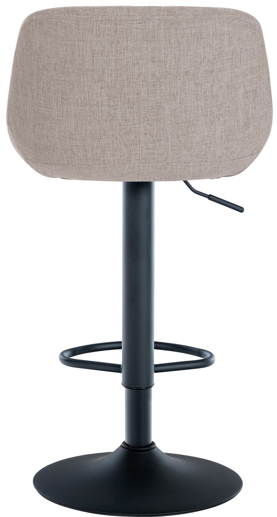 Set van 2 barkrukken Loft taupe,Stof taupe