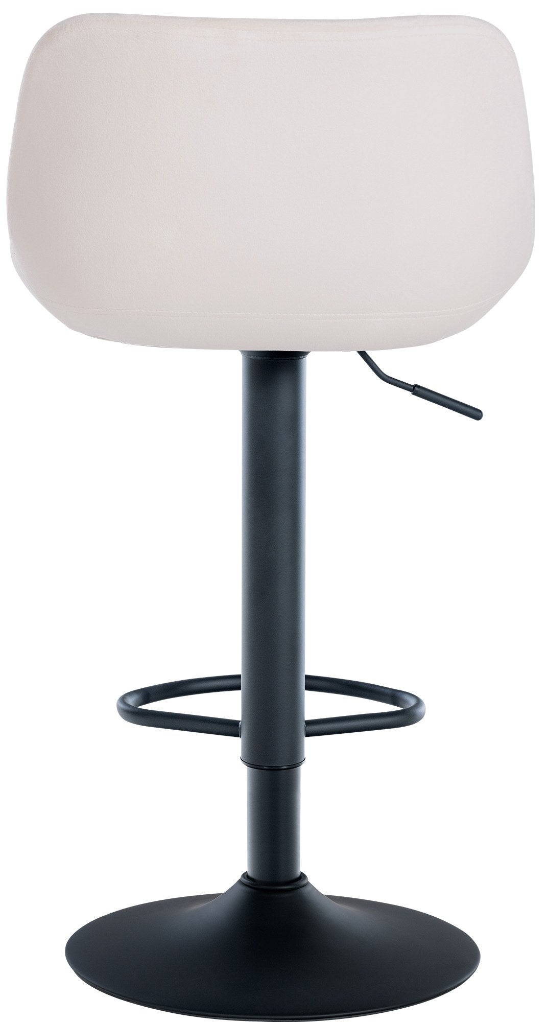 Set van 2 barkrukken Loft creme,Fluweel creme