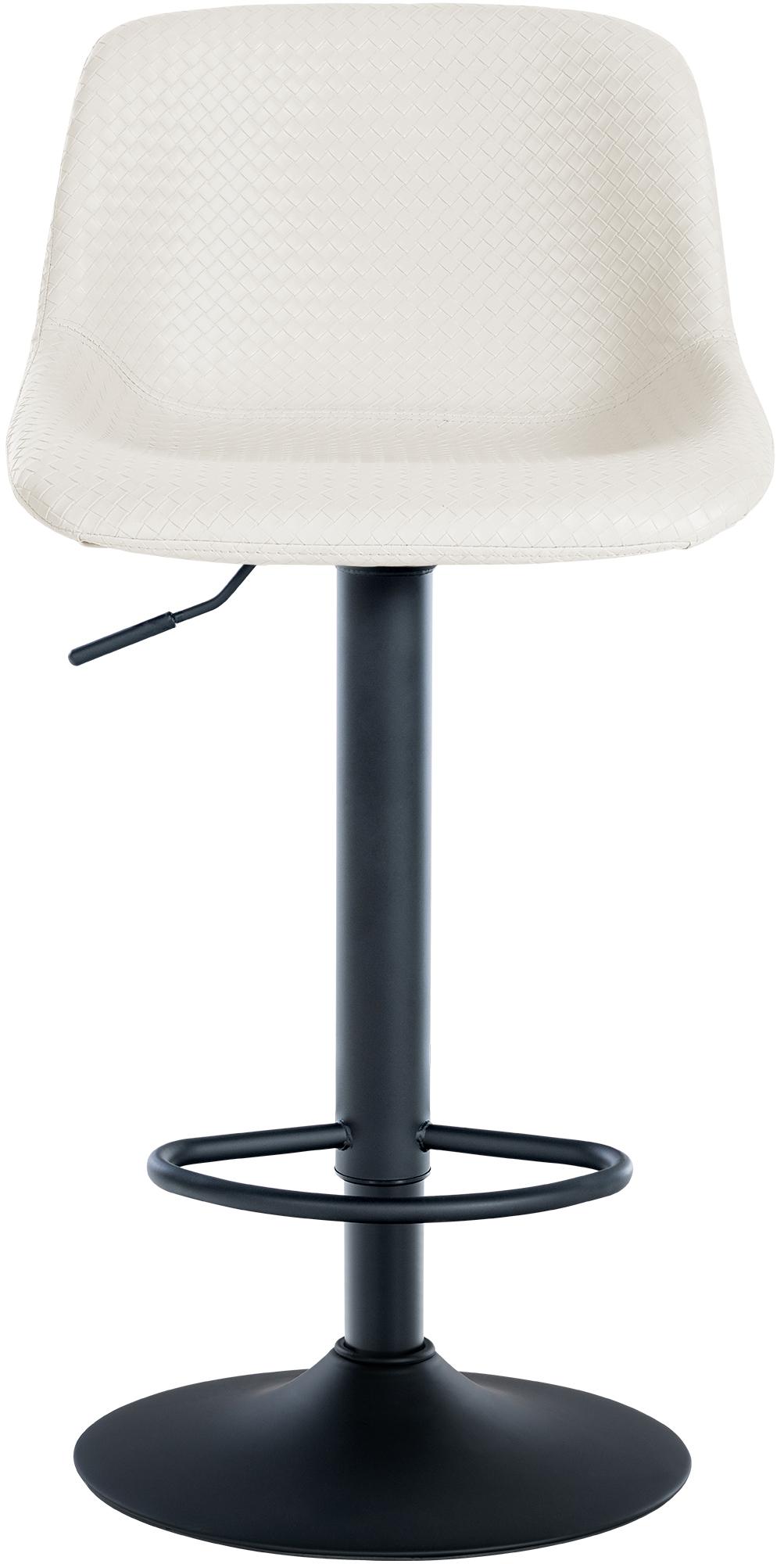 Set van 2 barkrukken Loft creme,Kunstleer creme
