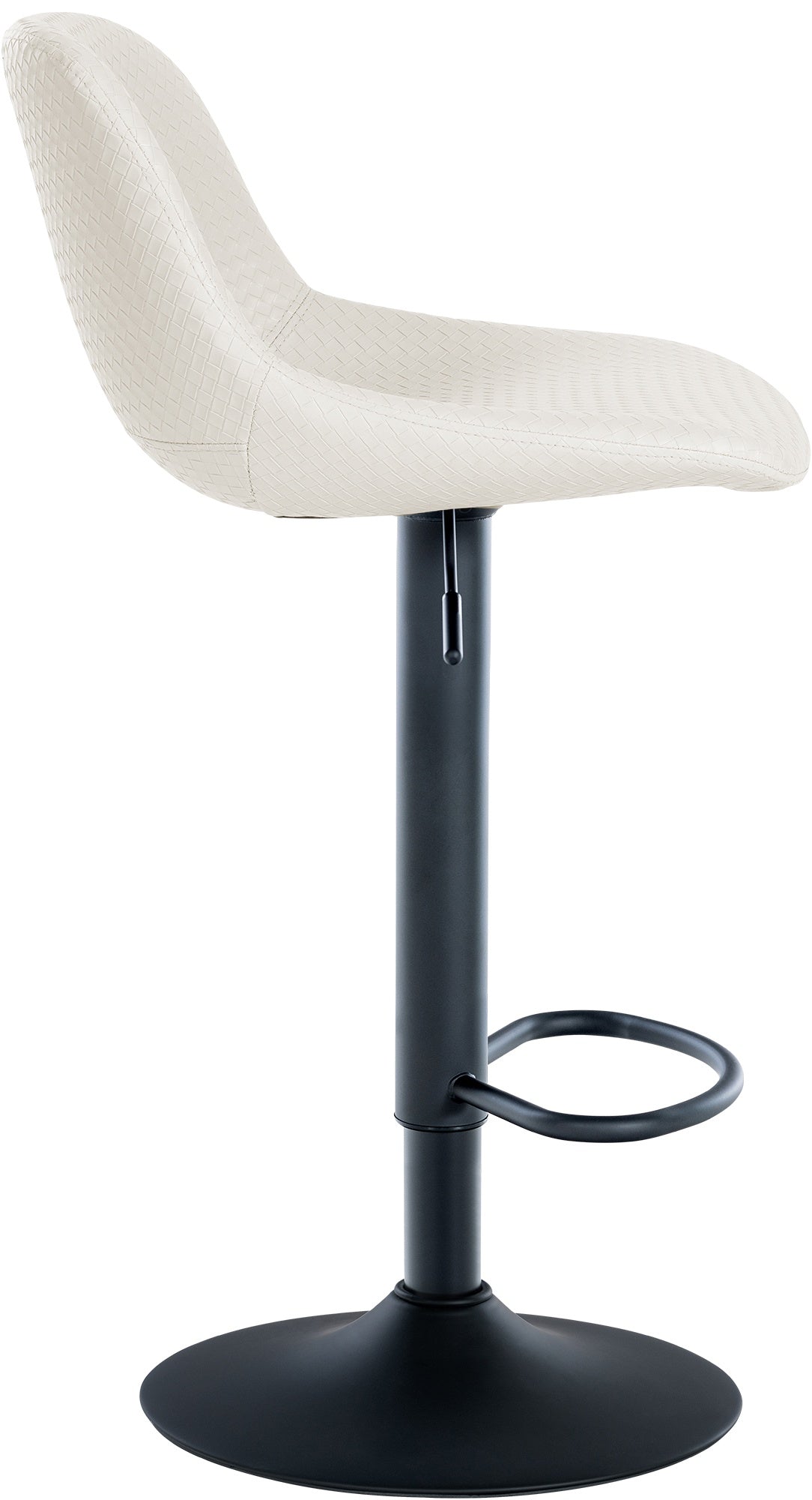 Set van 2 barkrukken Loft creme,Kunstleer creme