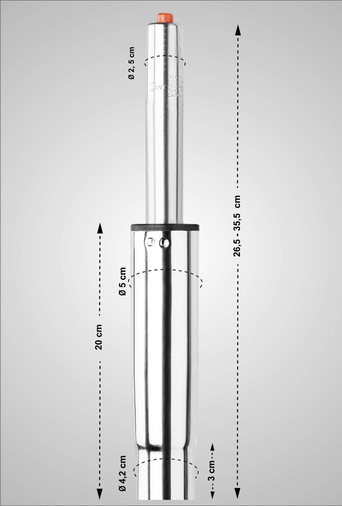Gaslift 1 chrom