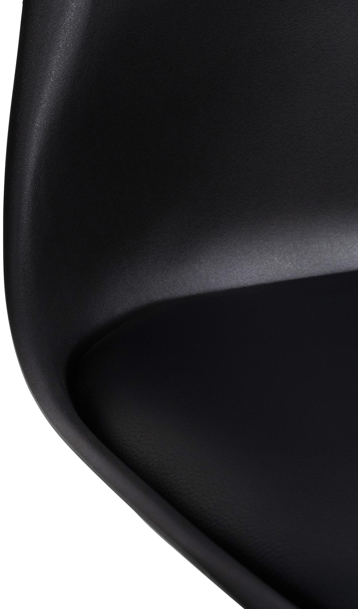 Set van 6 eetkamerstoelen Ramsey zwart schwarz