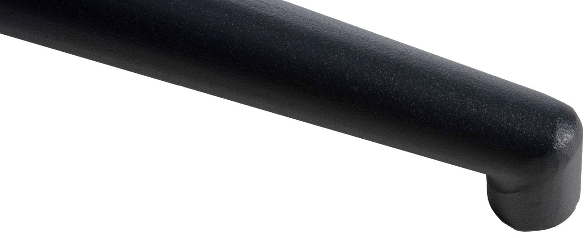 Voet vierkant zwart zwart,65 cm schwarz