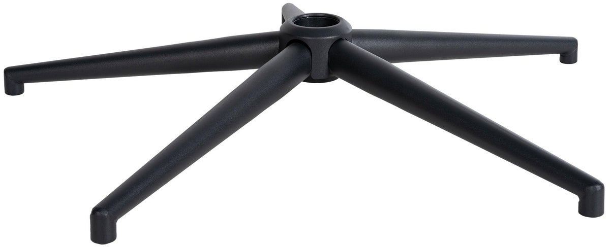 Voet vierkant zwart zwart,70 cm schwarz