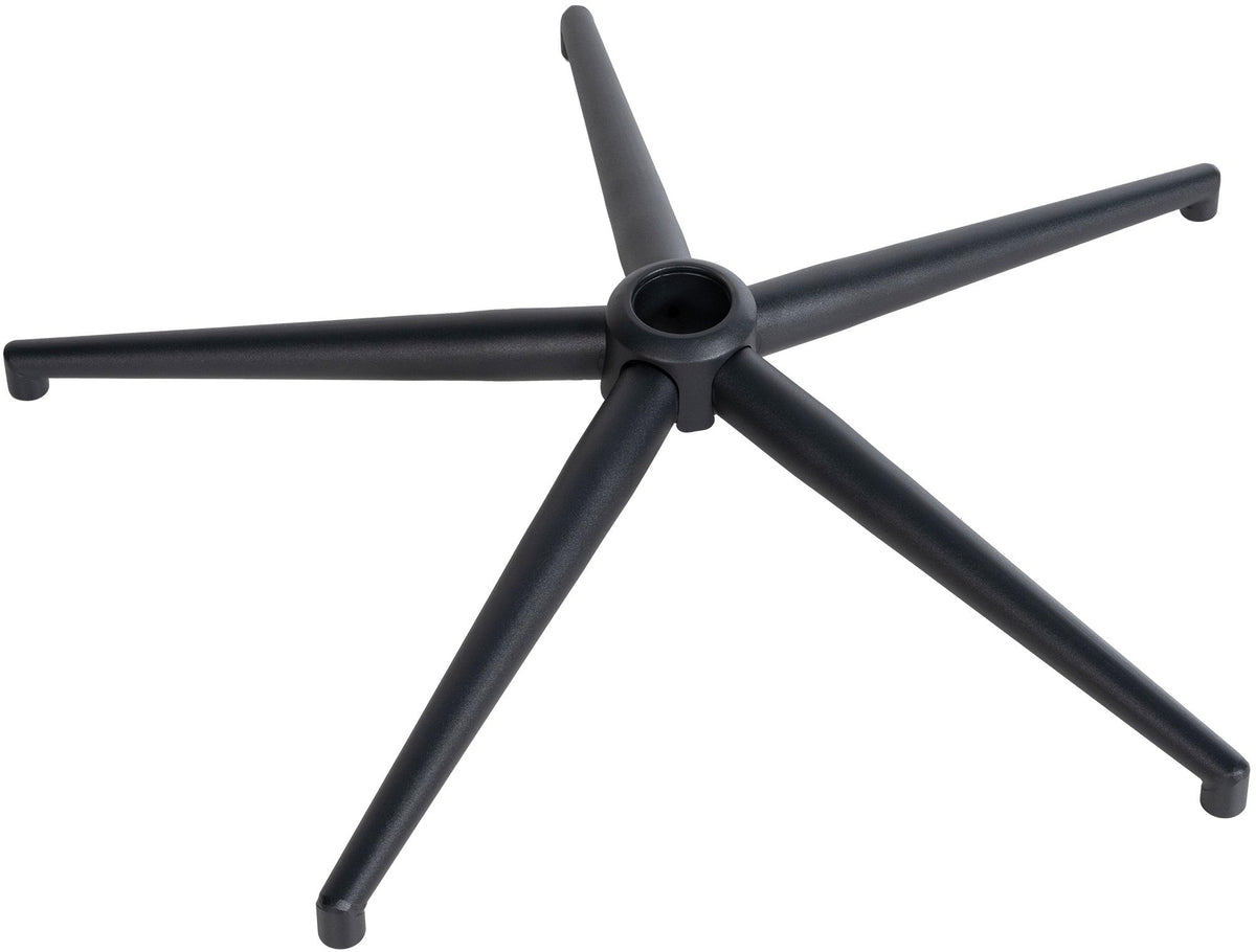 Voet vierkant zwart zwart,70 cm schwarz