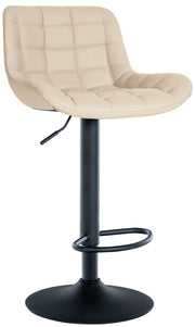 Barkruk Tover creme,Kunstleer creme
