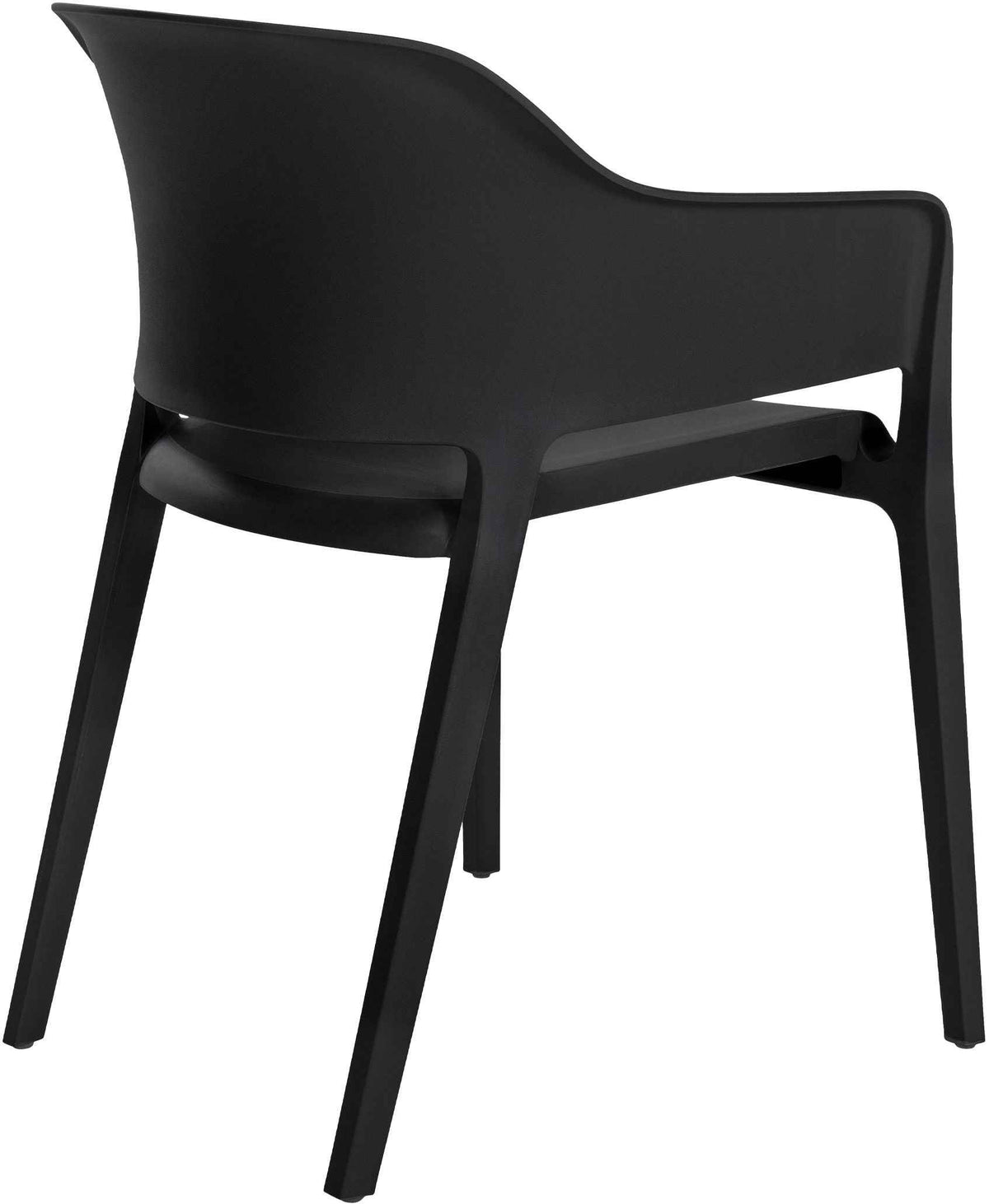 Set van 2 tuinstoelen Puebla zwart schwarz