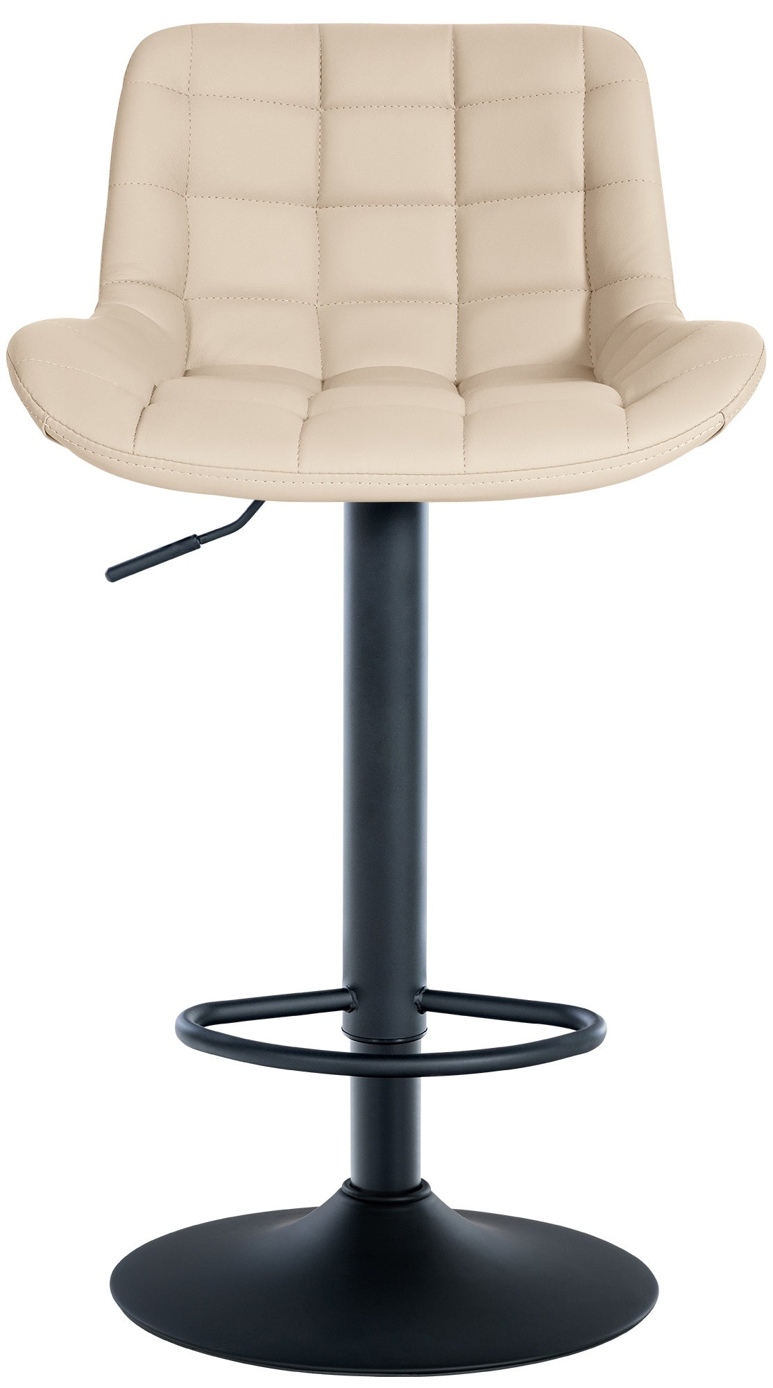 Set van 2 barkrukken Tover creme,Kunstleer creme