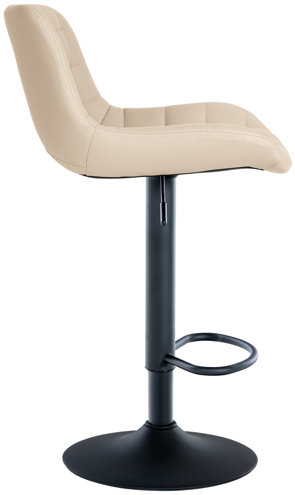 Set van 2 barkrukken Tover creme,Kunstleer creme