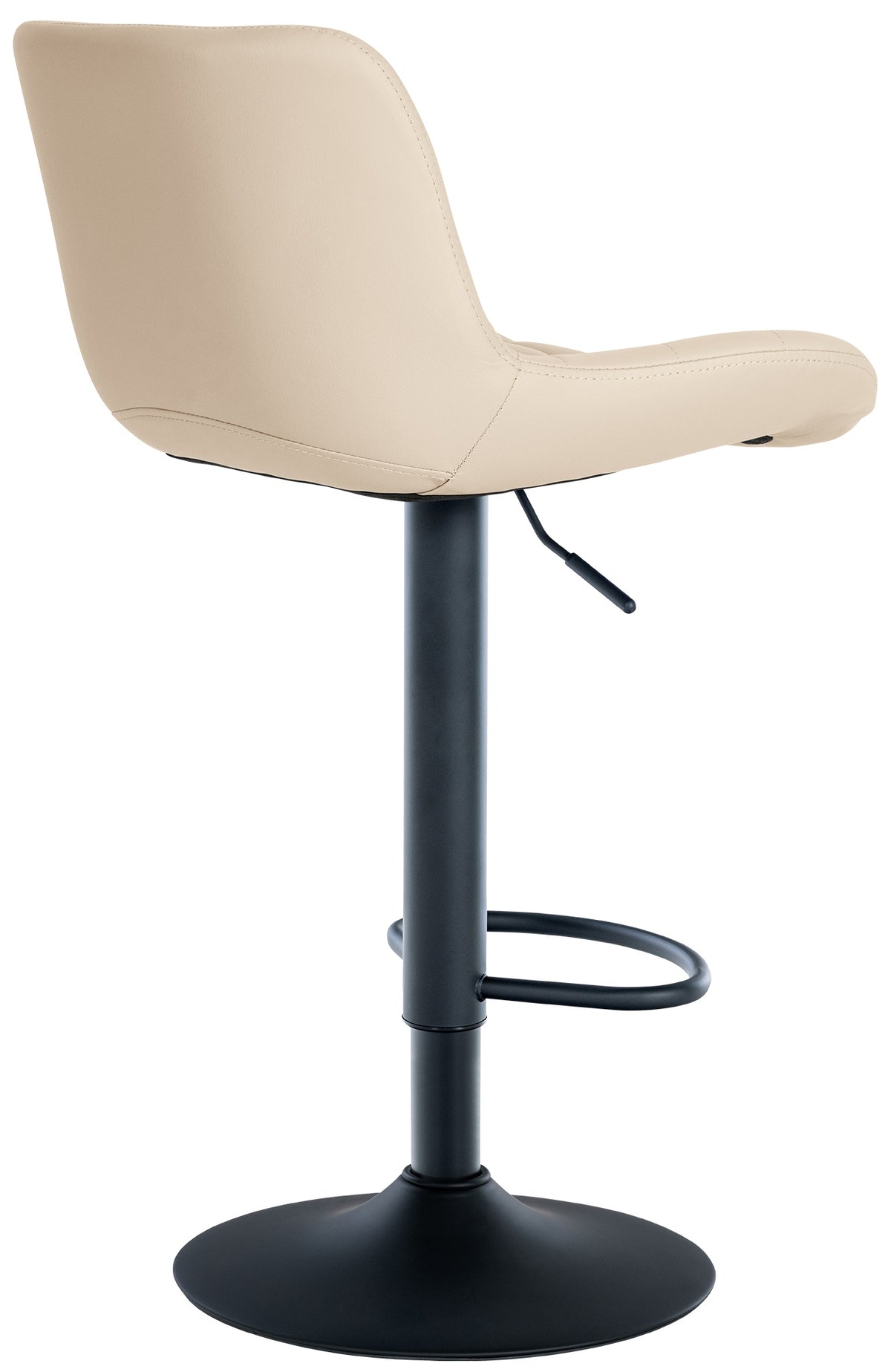 Set van 2 barkrukken Tover creme,Kunstleer creme