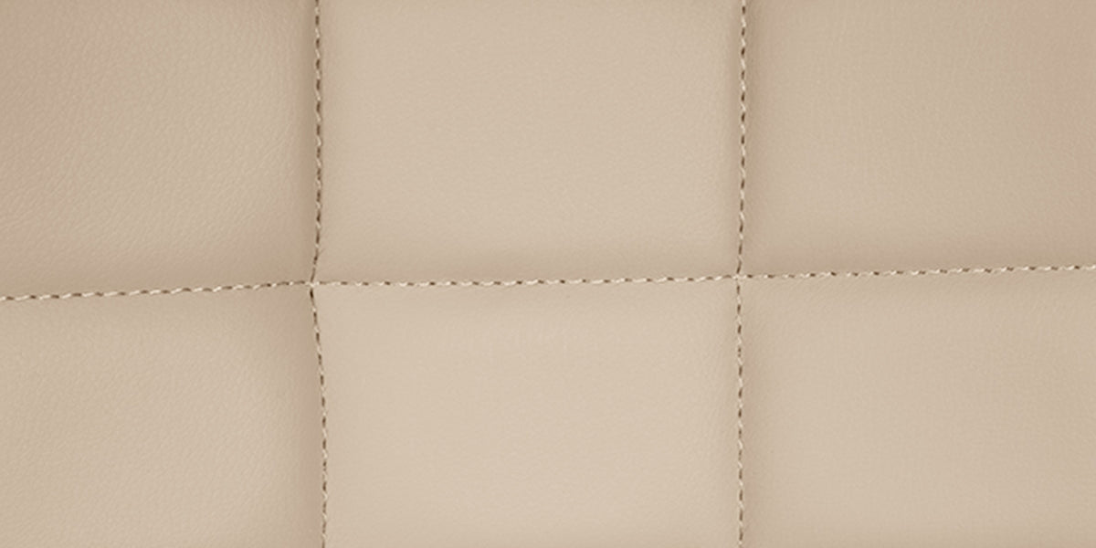 Set van 2 barkrukken Tover creme,Kunstleer creme
