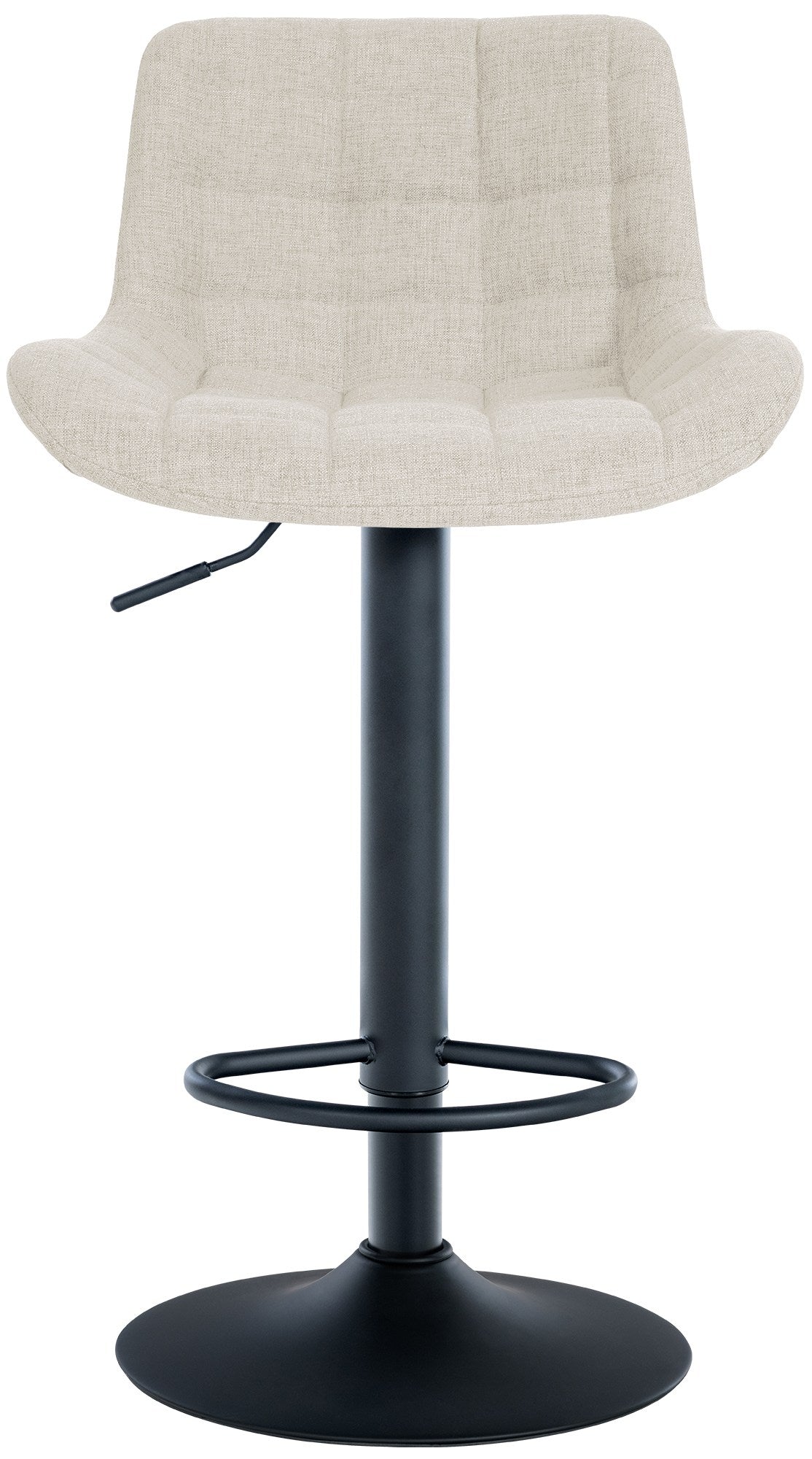 Set van 2 barkrukken Tover creme,Stof creme
