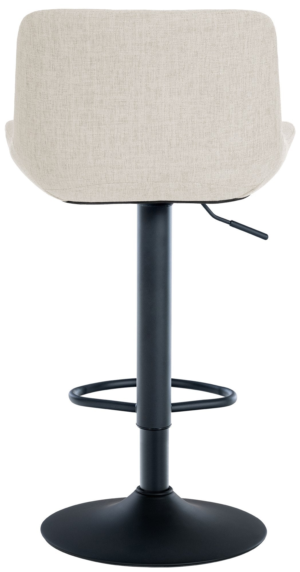 Set van 2 barkrukken Tover creme,Stof creme