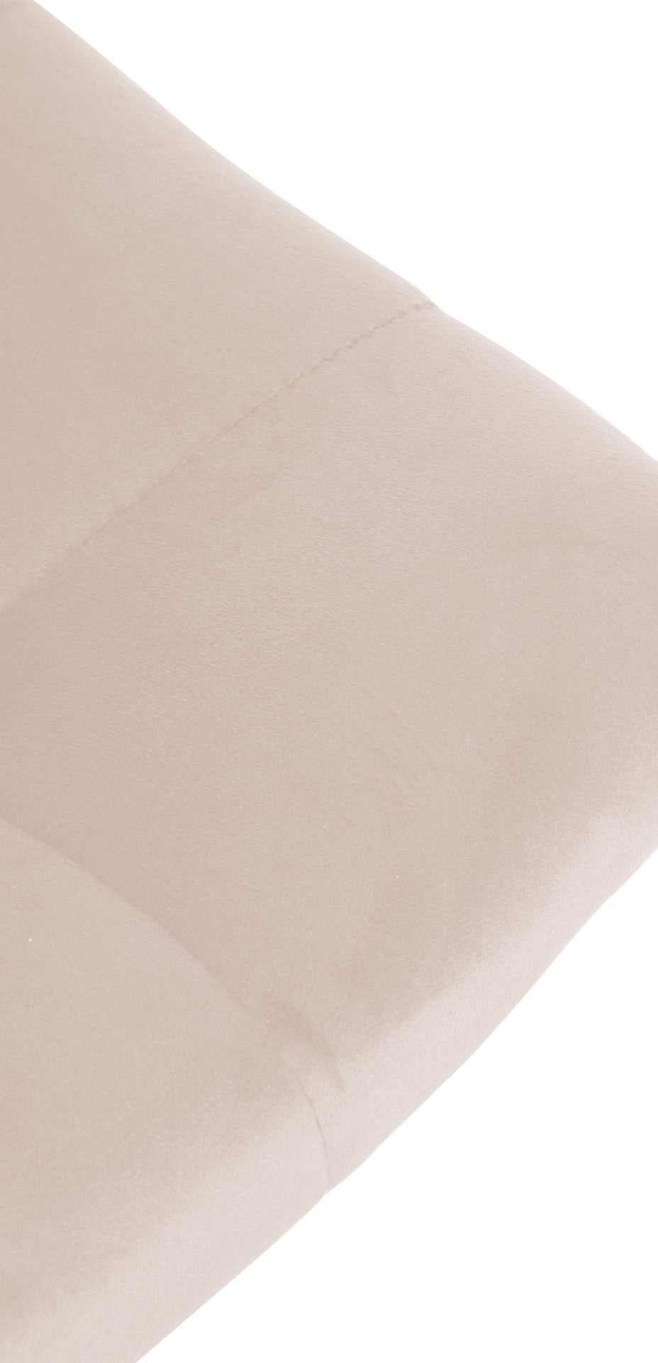 Set van 2 barkrukken Jerry Fluweel beige,zwart beige