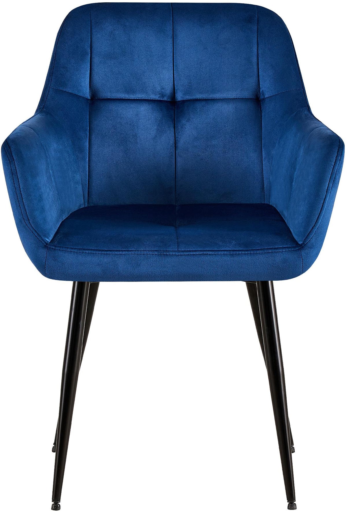Eetkamerstoel Emia Fluweel,blauw blau
