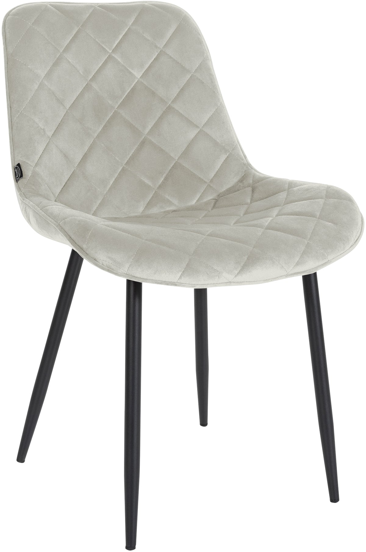 Eetkamerstoel Swing Fluweel creme creme