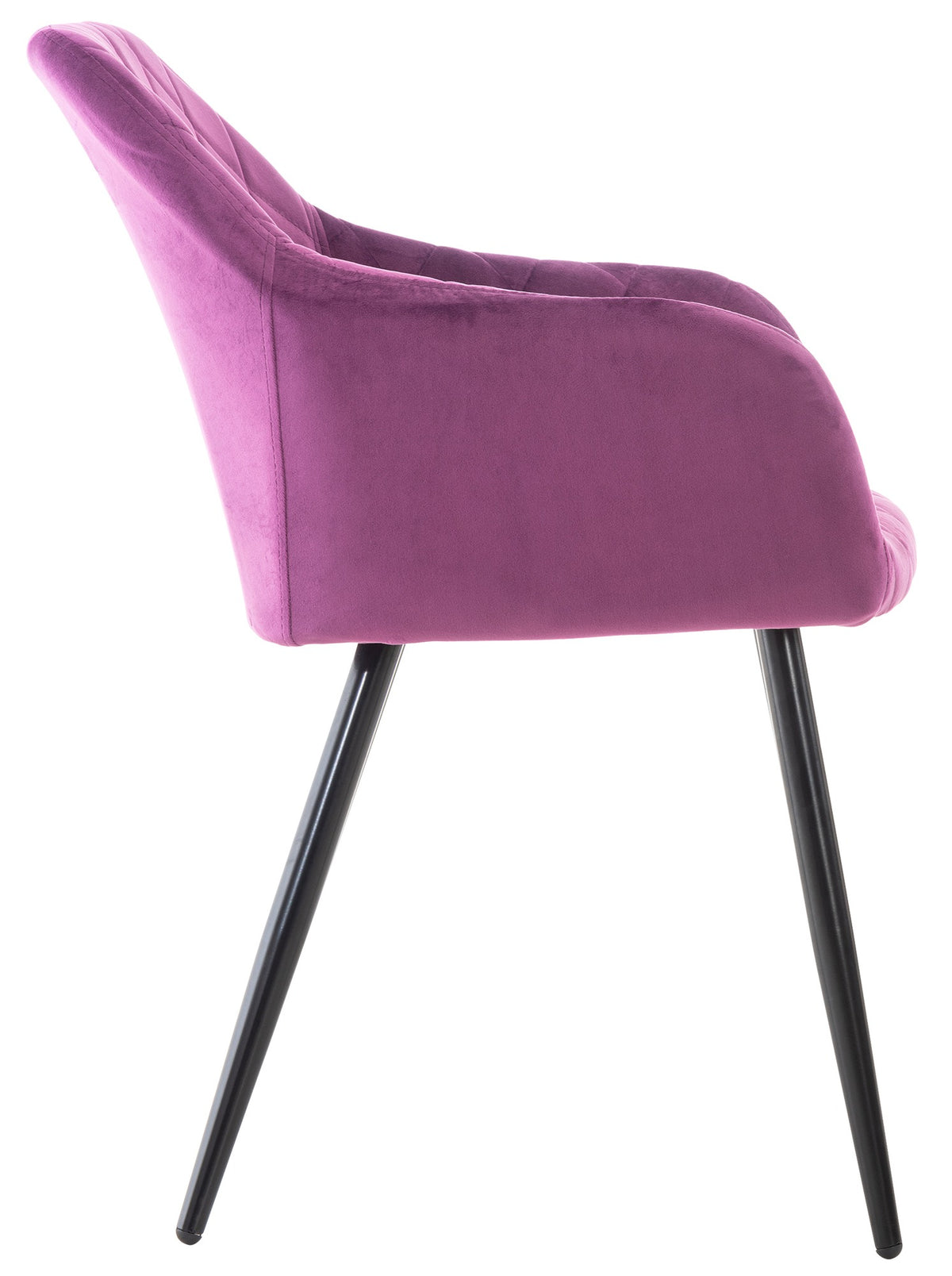Eetkamerstoel Shila Fluweel,purper lila