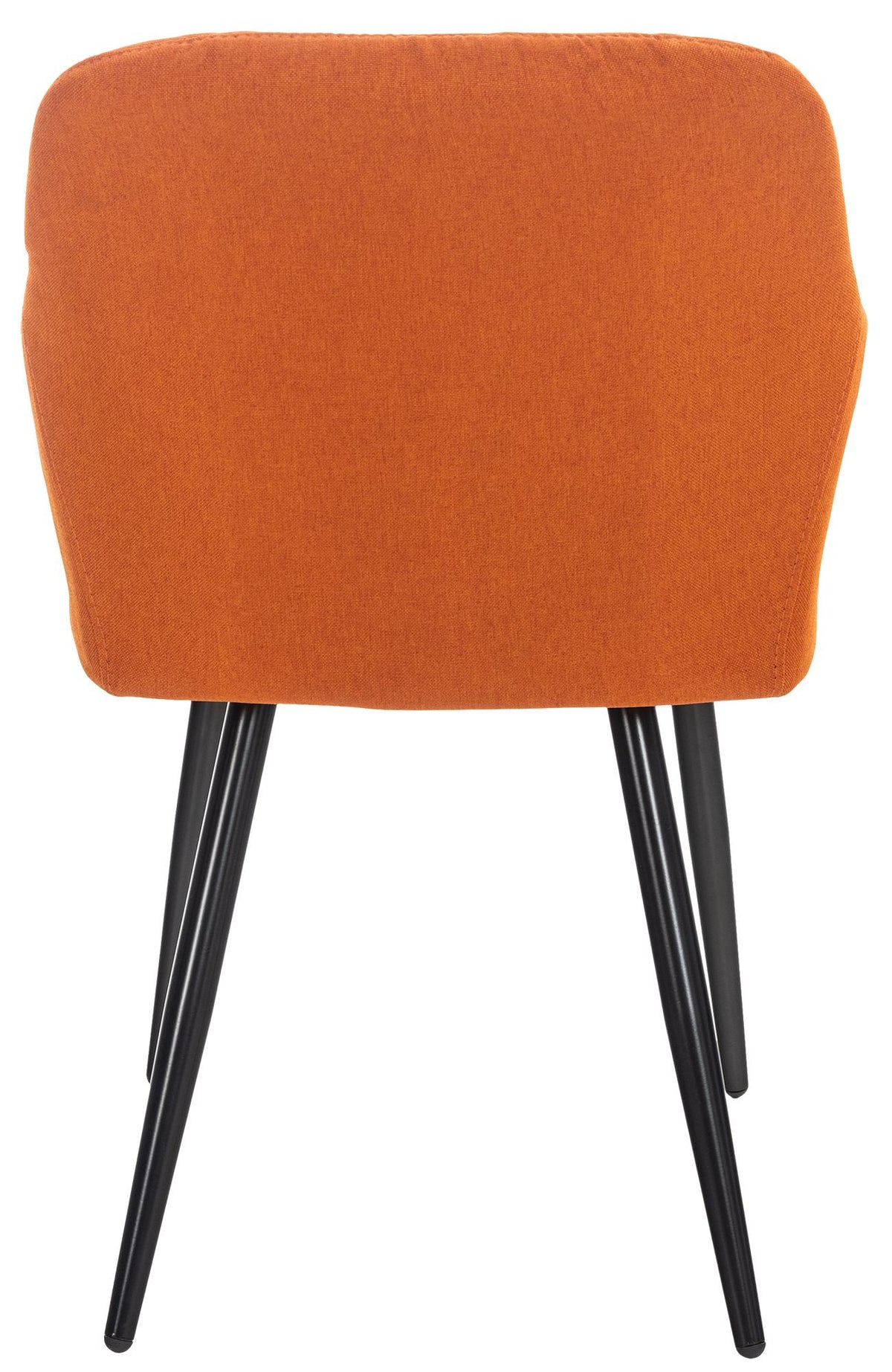 Set van 2 eetkamerstoelen Shila oranje,Stof orange