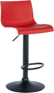 Barkruk Branford rood,Kunststof rot
